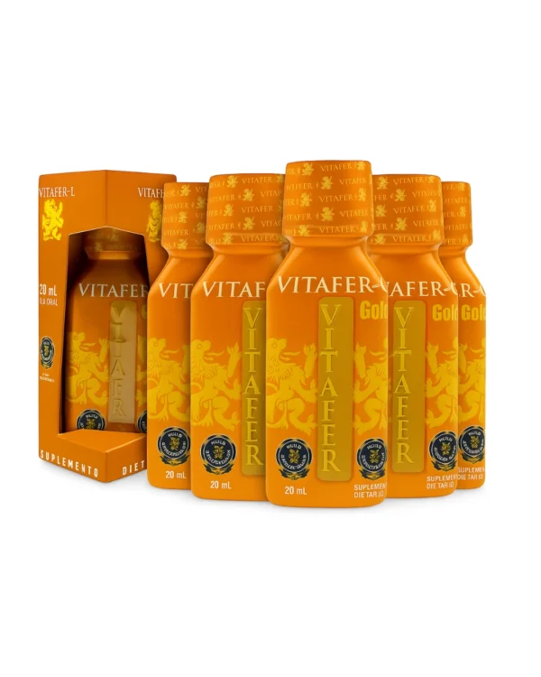 Mini Vitafer L Gold x 6  Vitachos 20 ml